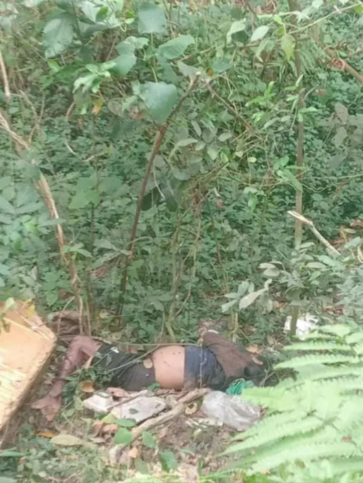 One of the dead bodies.