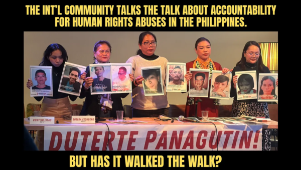 International Community Needs to ‘Walk the Talk’ on Accountability for Rights Abuses