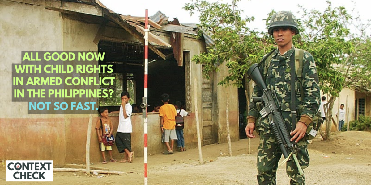 8 Things You Need to Know About the Philippines’ Removal from the UN Child Rights Watchlist. And Why the Celebration Was Premature.