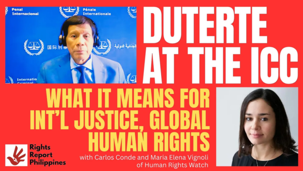 Duterte at the ICC and What It Means for International Justice and Human Rights