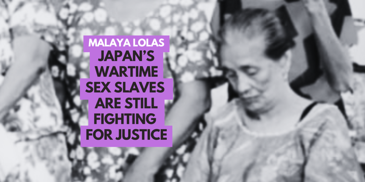 CHR Presses Manila, Tokyo to Give ‘Comfort Women’ Their Due, Before It’s Too Late
