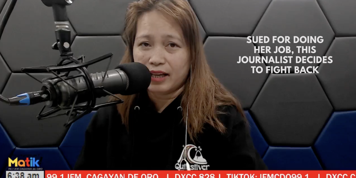 Sued for Doing Her Job, Cagayan de Oro Journalist Fights Back, Questions Misuse of CyberCrime Law