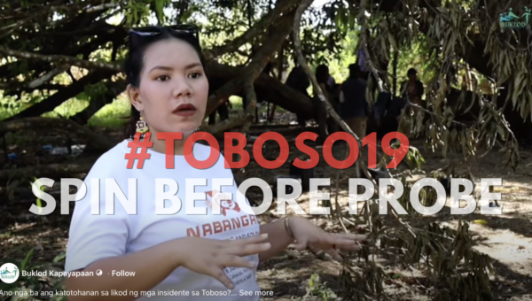 By Spinning Toboso Killings Before Credible Probe, Marcos Govt Violates International Law