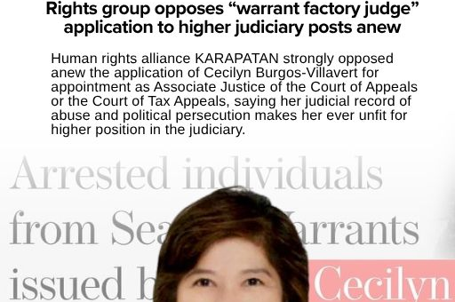 Rights Group Opposes 'Warrant Factory' Judge's Bid for Promotion — Again