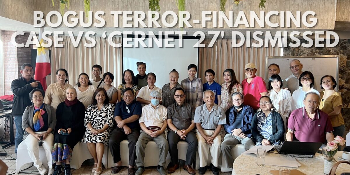 Court Throws Out Terrorism Financing Case vs Cebu NGO Workers, Who Vow to Sue Govt
