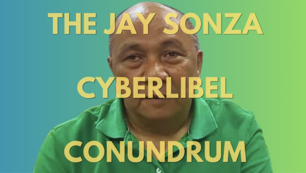 The Jay Sonza Cyberlibel Conundrum: Miss by an Inch, Miss by a Mile